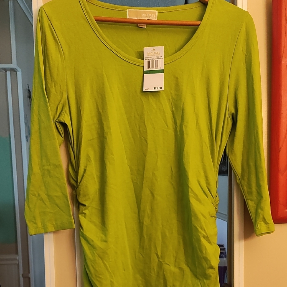 Michael Kors Women's Green Top
